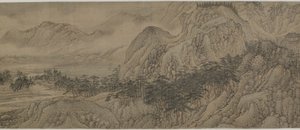 A Wang River Estate, 1570-es évek (tinta és szín selyemen)